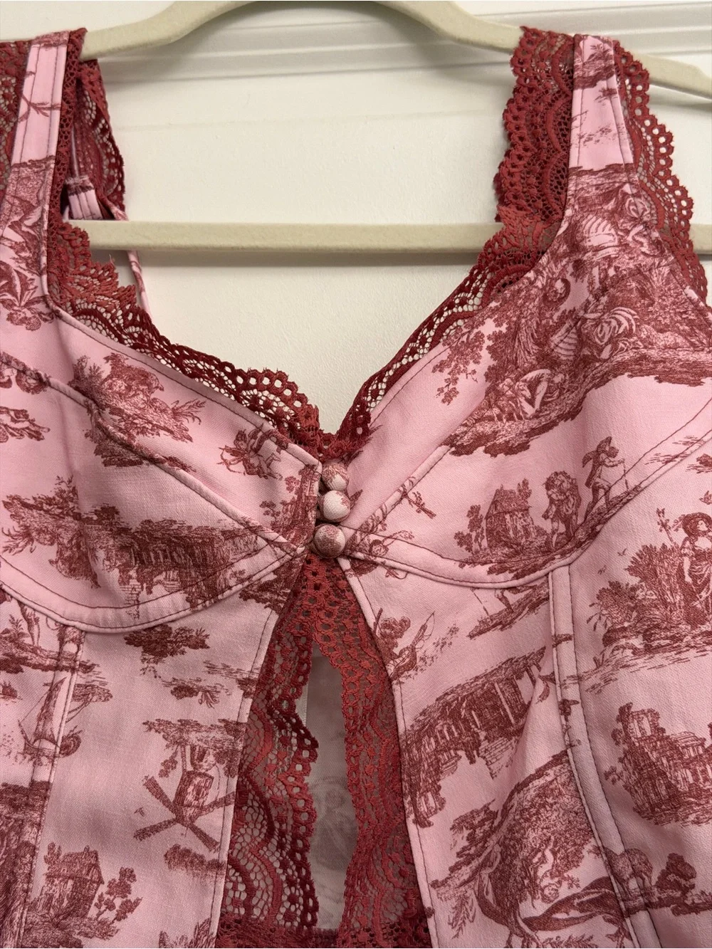 Urban Outfitters Out From Under Dolce Verano Corset Top - Picture 2 of 6